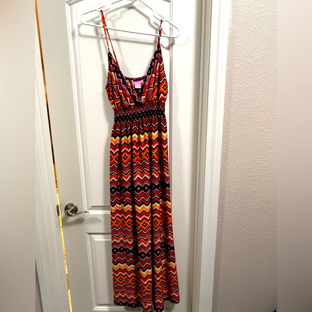 🦋MovingSale: Colorful Maxi Dress